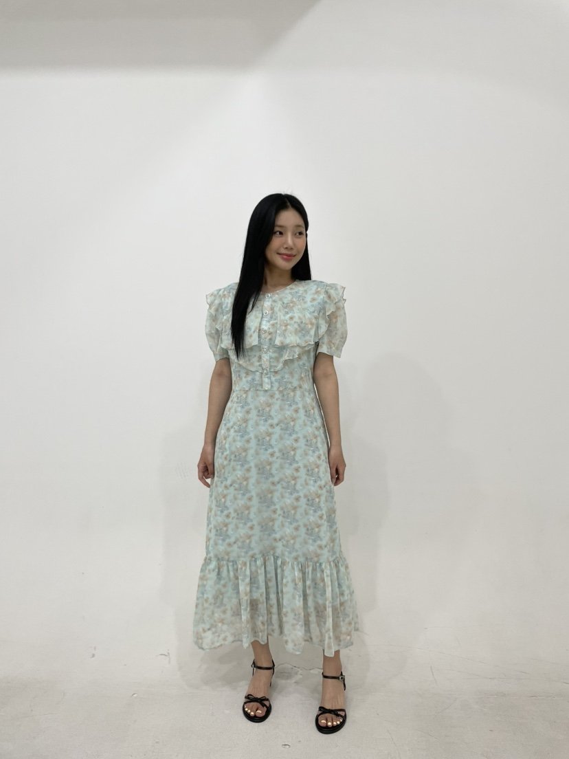 NAPKIN韓國直郵實拍女裝新款職業時尚26春夏推薦休閑連衣裙NAPKIN連衣裙