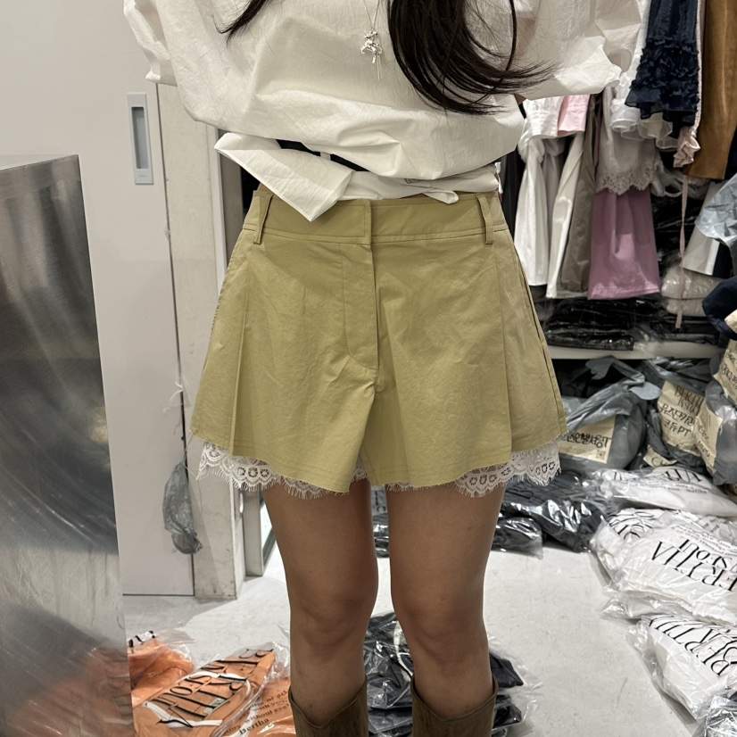 BERTHA韓國直郵實拍女裝新品休閑熱賣26春夏人氣裙褲百褶BERTHA裙褲