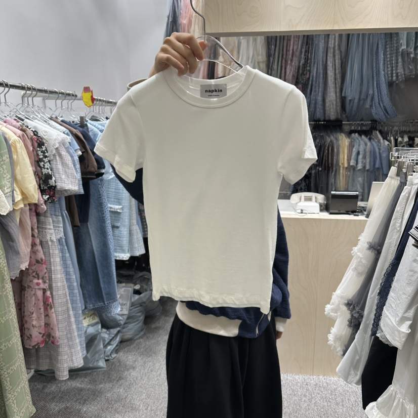 NAPKIN東大門代購女士新款真品熱賣職業人氣26春夏推薦T恤NAPKINT恤