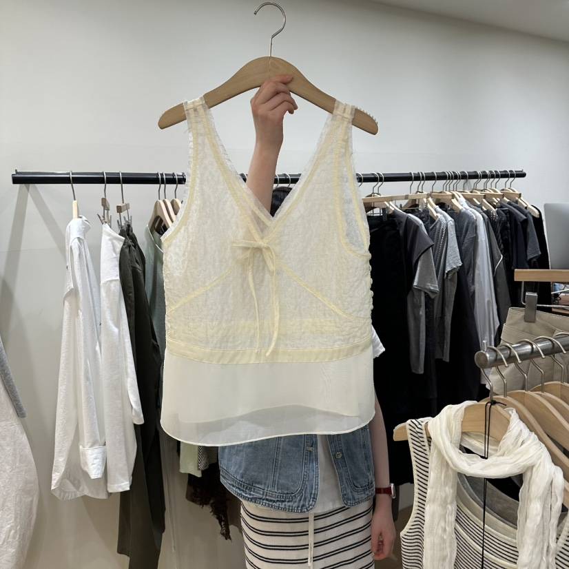 WINSOME東大門代購女裝新款推薦26春夏熱賣休閑真品吊帶背心WINSOME吊帶/背心