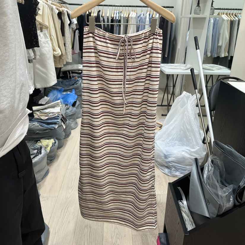 NOTTINGHAM/AVECNOUS/MODEST韓國直郵實拍女士新款職業長裙NOTTINGHAM/AVECNOUS/MODEST長裙