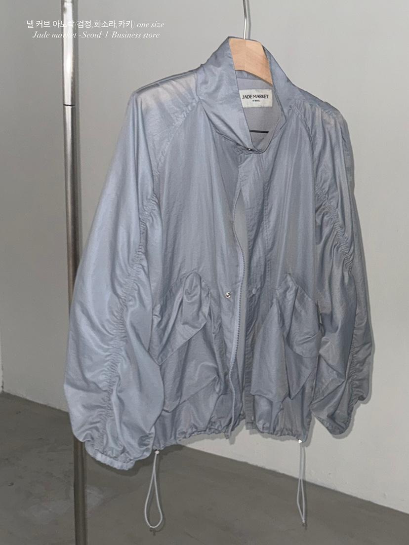 JADEMARKET韓國代購女士新品時尚職業休閑熱賣夾克防風衣JADE SEOUL_MARKET夾克