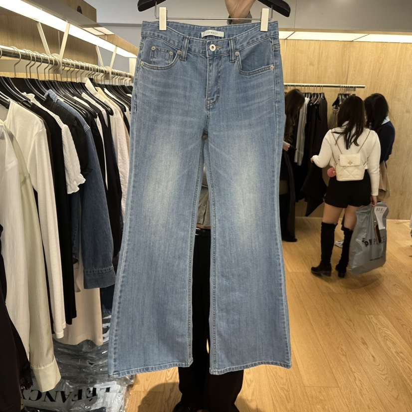 LEFANCY韓國代購女裝新款熱賣職業時尚人氣推薦26春夏牛仔褲LEFANCY牛仔褲