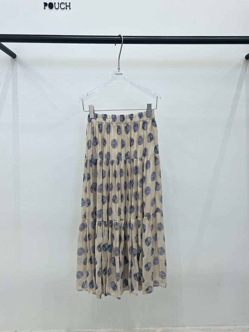 POUCH韓國直郵實拍女裝新款時尚休閑26春夏人氣推薦職業長裙POUCH長裙
