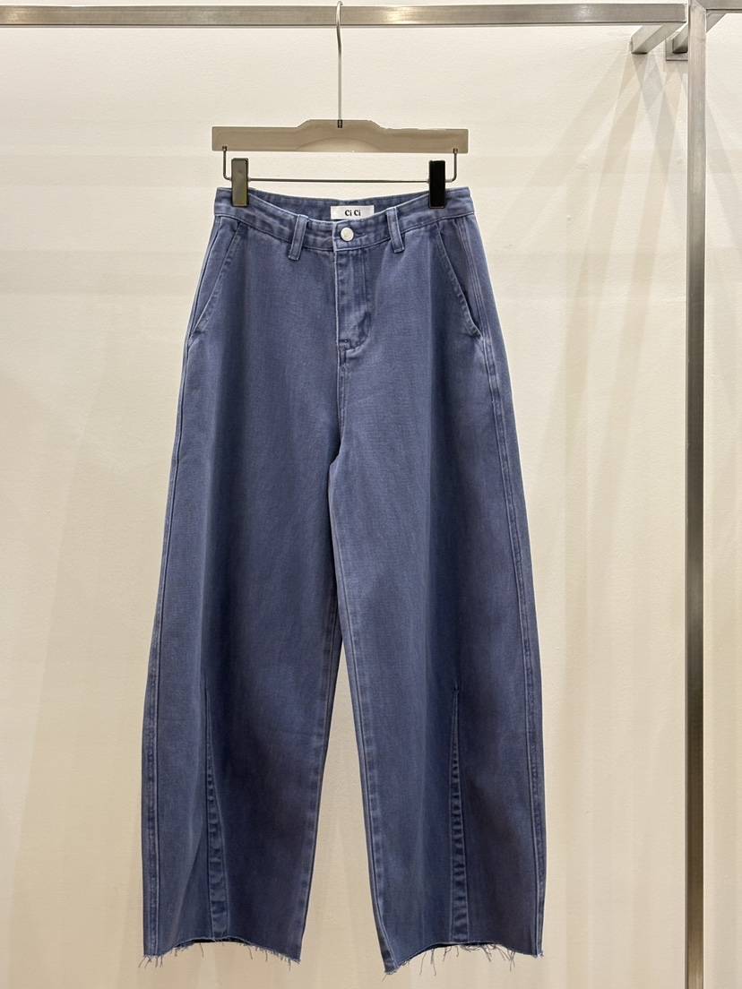 CICI韓國直郵實拍女士新款推薦時尚26春夏熱賣職業休閑褲Ci Ci休閑褲