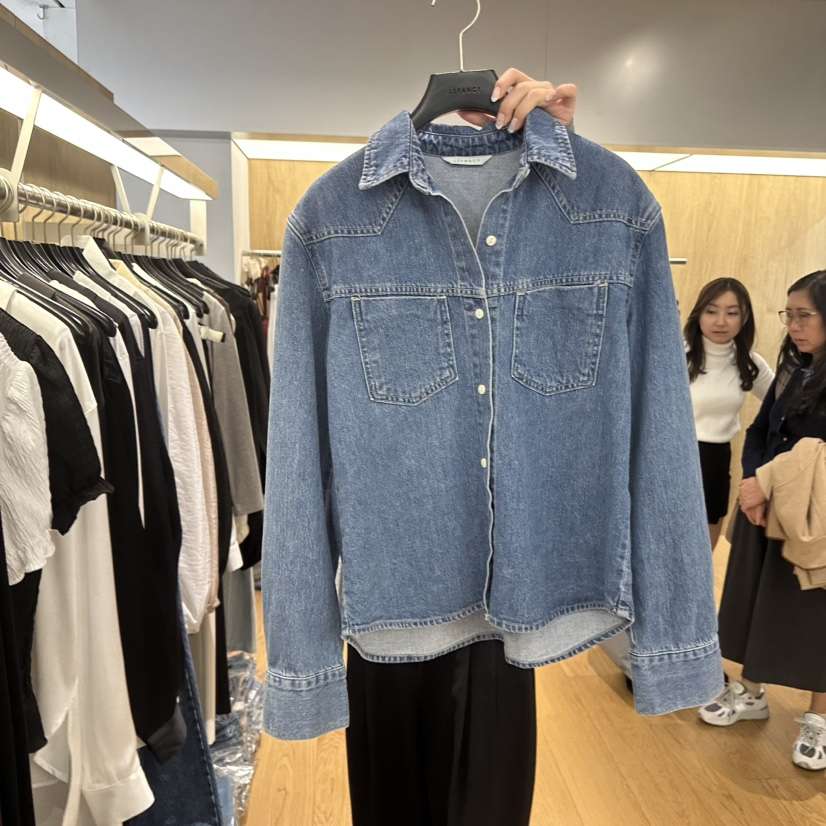 LEFANCY韓國代購女裝新品推薦熱賣26春夏職業人氣襯衫蕾絲衫LEFANCY襯衫/蕾絲衫