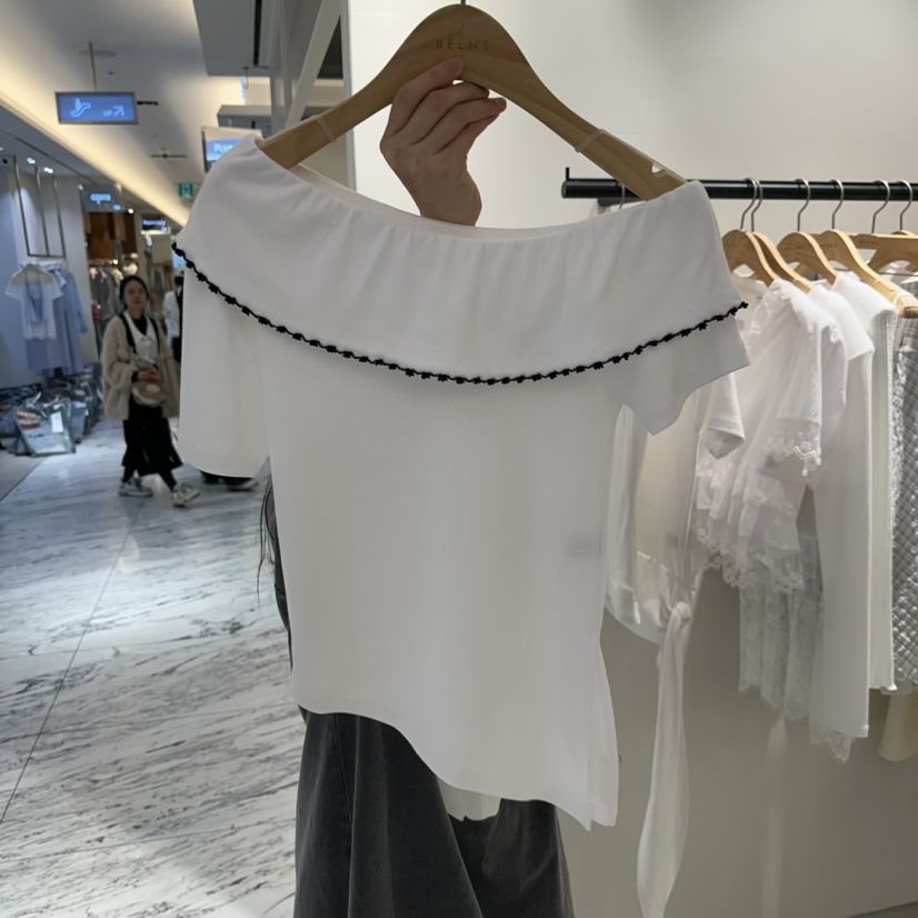 BEENS韓國直郵實拍女裝新品推薦休閑職業時尚人氣襯衫蕾絲衫BEENS襯衫/蕾絲衫