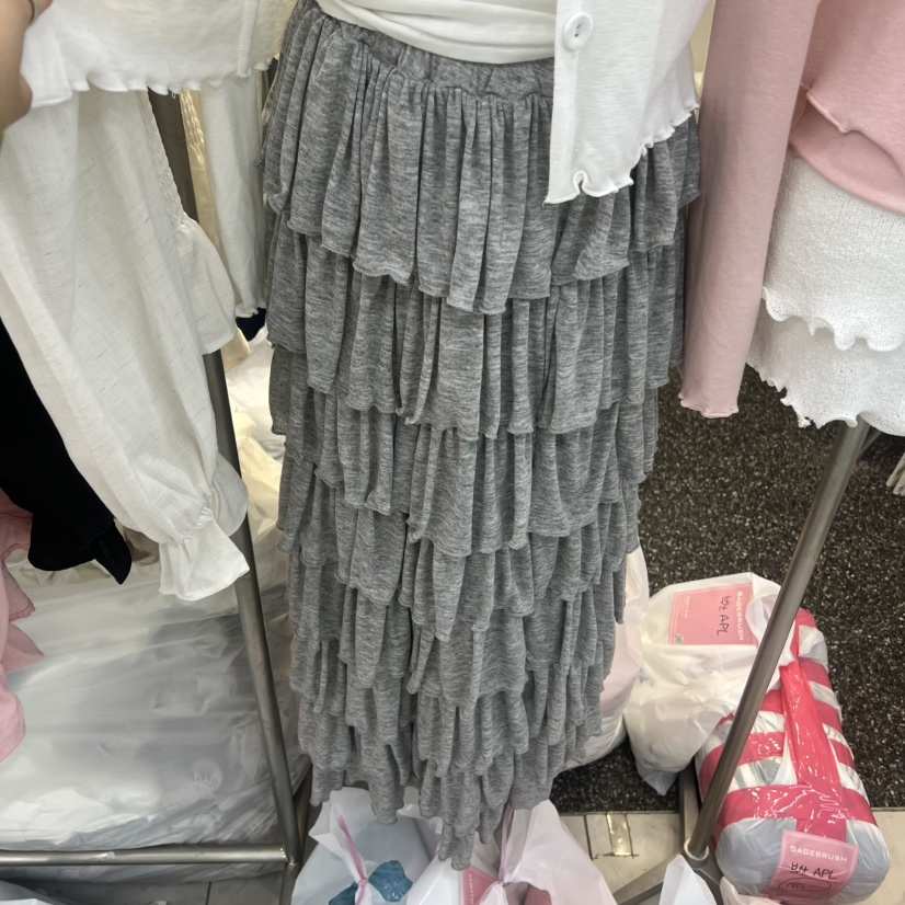 SAGE BRUSH韓國東大門代購女士新品時尚半身裙中短裙多層SAGE BRUSH半身裙/中短裙