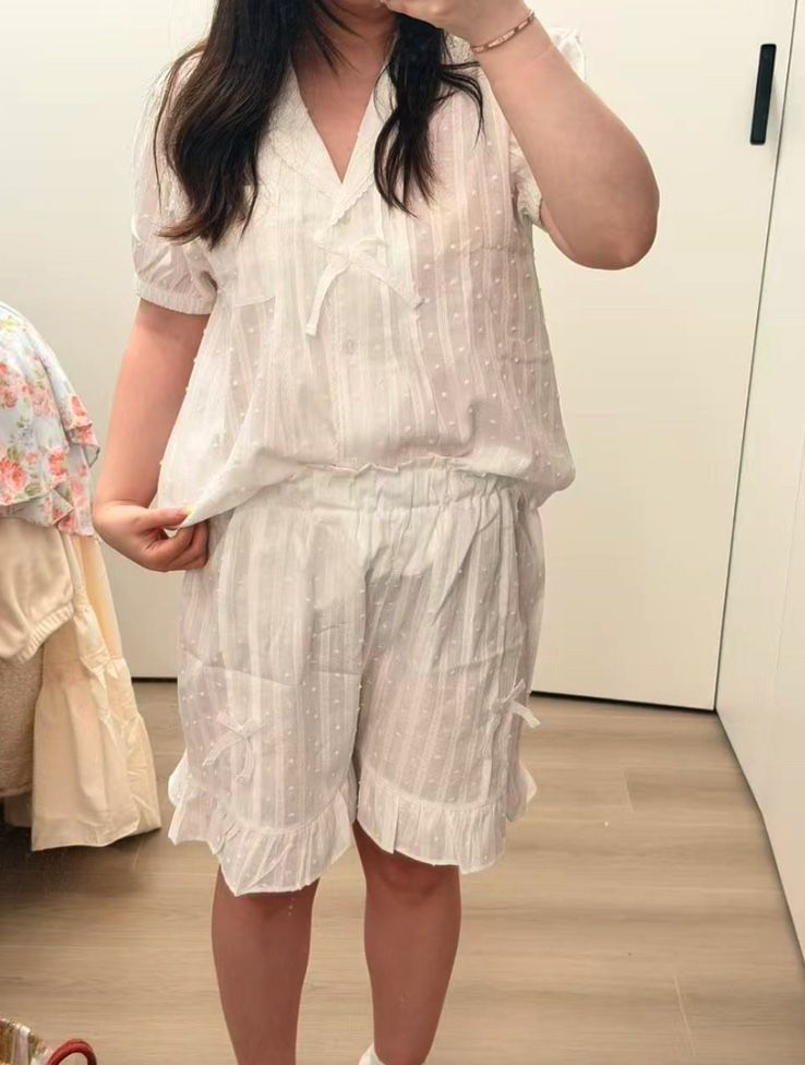 LUNALUZ-L韓國直郵女裝新品休閑時尚26春夏職業睡衣套裝LUNALUZ睡衣