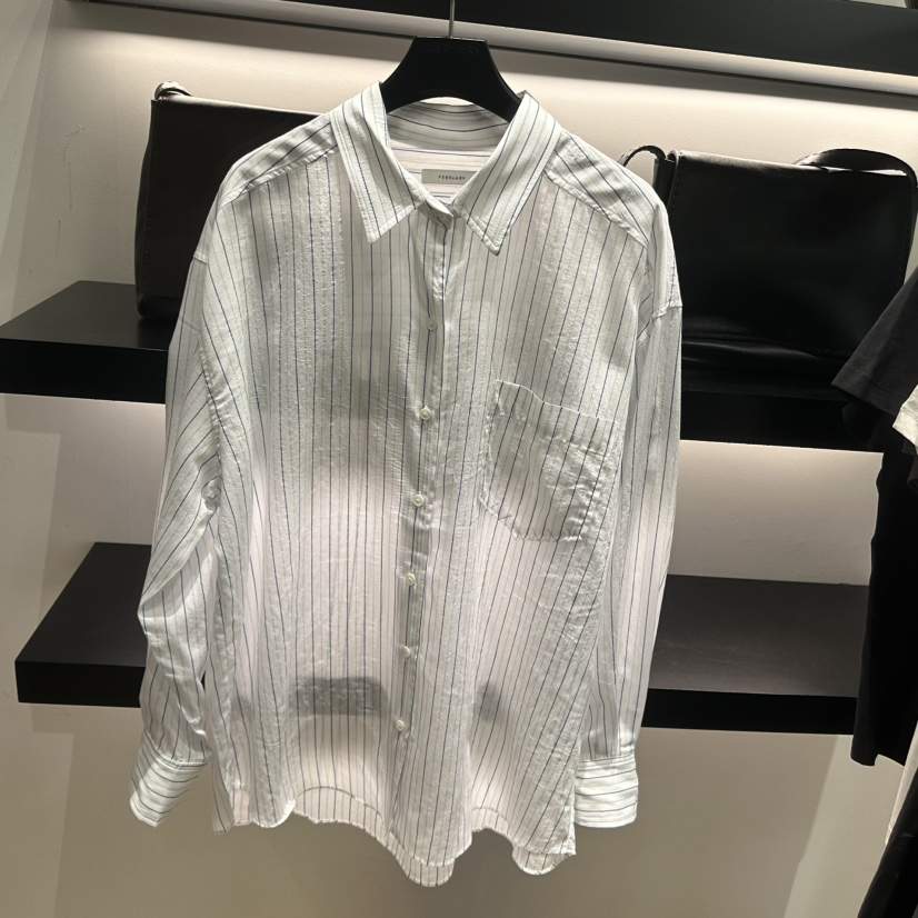 FEBRUARY 11韓國直郵女士新品休閑職業人氣26春夏襯衫蕾絲衫FEBRUARY 11襯衫/蕾絲衫