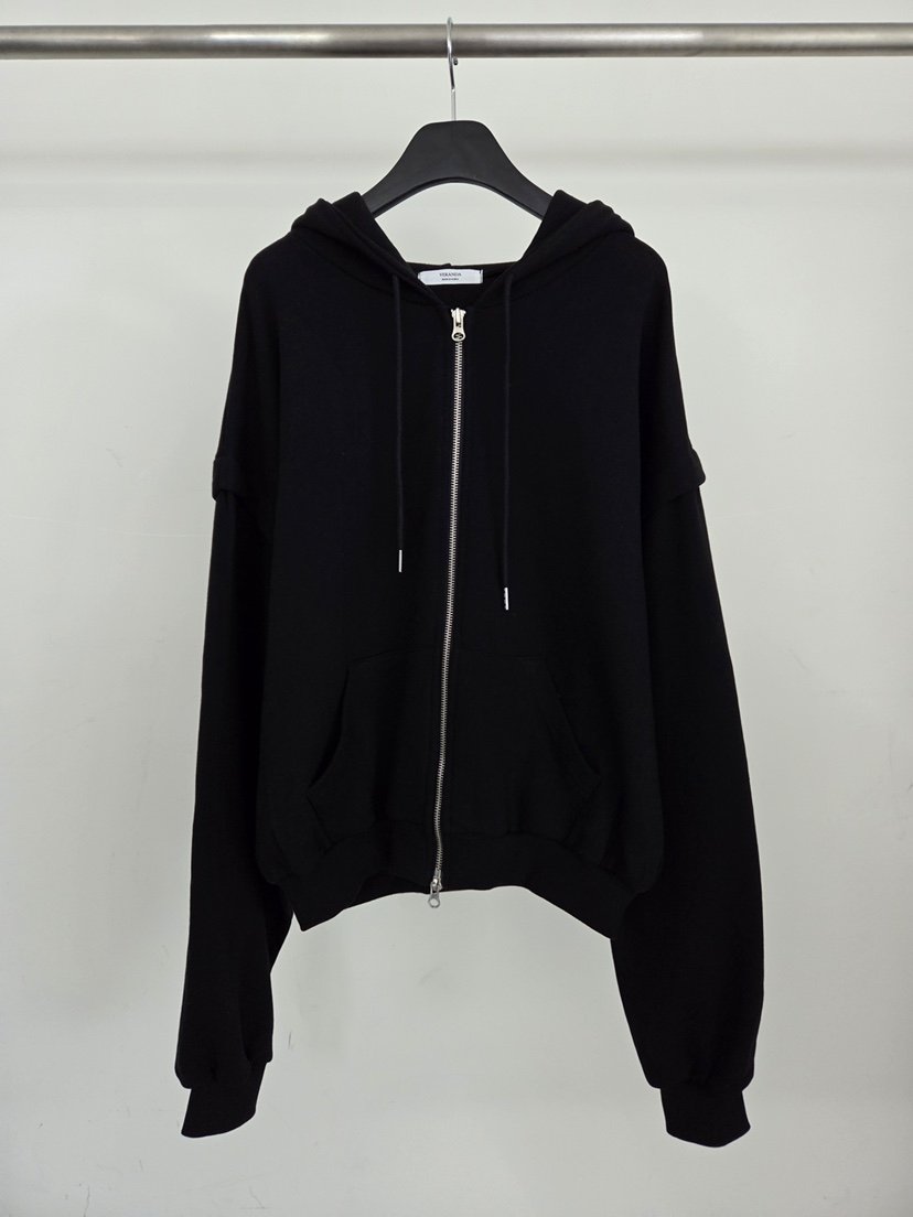 VERANDA韓國東大門代購女裝新款時尚休閑夾克拉鏈連帽衫寬松VERANDA夾克