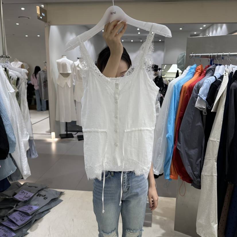 BENE韓國直郵實拍女士新品26春夏職業熱賣推薦人氣吊帶背心BENE吊帶/背心