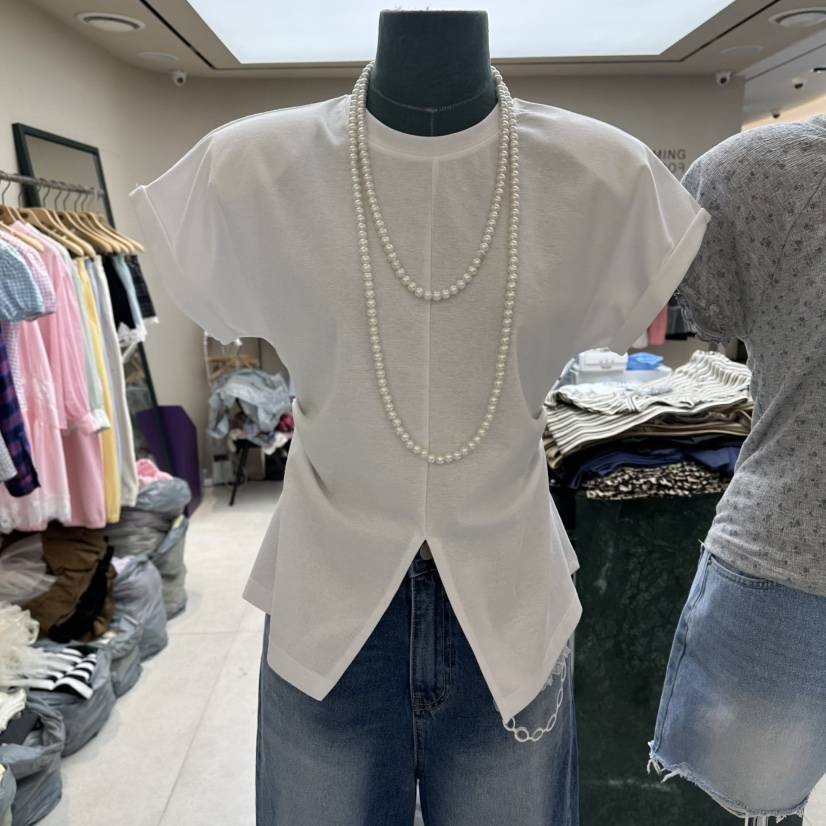 FORMING-P韓國直郵女士新款26春夏職業人氣時尚休閑推薦T恤FORMING-PT恤