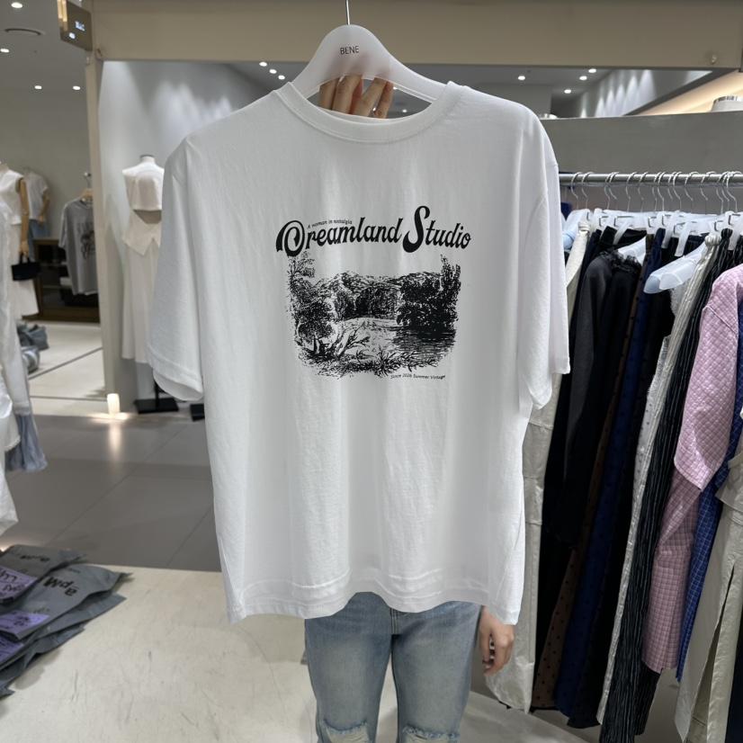 BENE韓國東大門代購女士新品時尚職業推薦人氣熱賣26春夏T恤BENET恤
