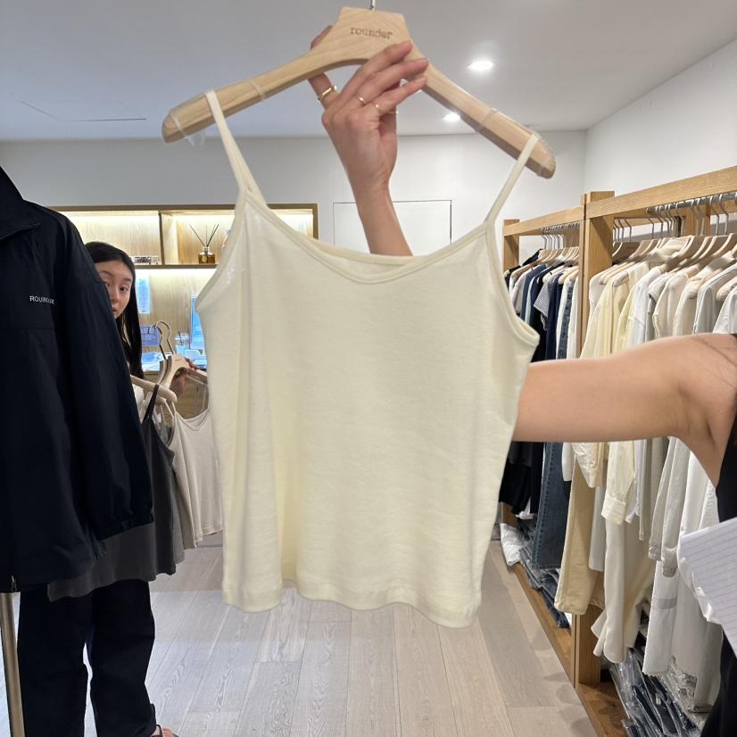ROUNDER韓國直郵實拍女裝新品休閑熱賣職業時尚26春夏吊帶背心ROUNDER吊帶/背心