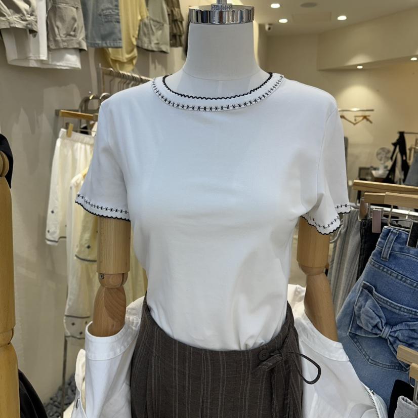 HIPTIQUE韓國東大門直郵女裝新品休閑人氣職業26春夏時尚T恤HIPTIQUET恤