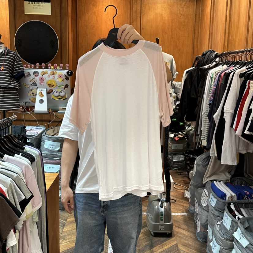 GARMENT-P韓國代購女裝新款職業熱賣人氣休閑時尚T恤插肩袖GARMENTT恤