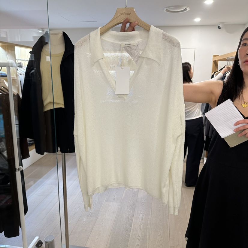 ROUNDER韓國直郵實拍女裝新款人氣26春夏熱賣推薦休閑針織衫ROUNDER針織衫