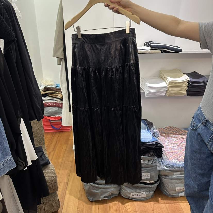 NAVE韓國東大門代購女裝新款人氣時尚26春夏半身裙中短裙NAVE半身裙/中短裙