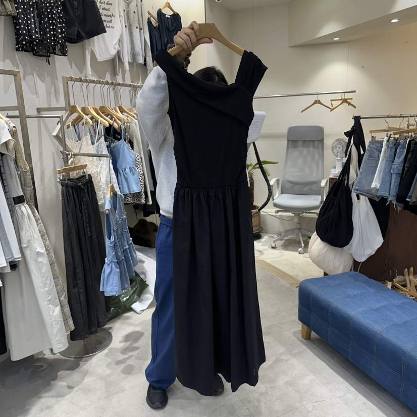 HIPTIQUE韓國東大門直郵女士新款26春夏休閑職業推薦連衣裙HIPTIQUE連衣裙