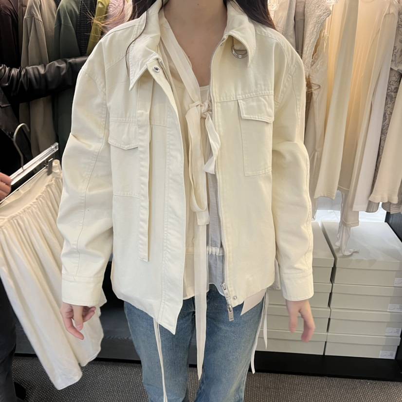 MORE THAN YESTERDAY/LOVE YOU SO MUCH韓國直郵女裝新品休閑夾克棉布LYSM/MORE THAN YESTERDAY夾克