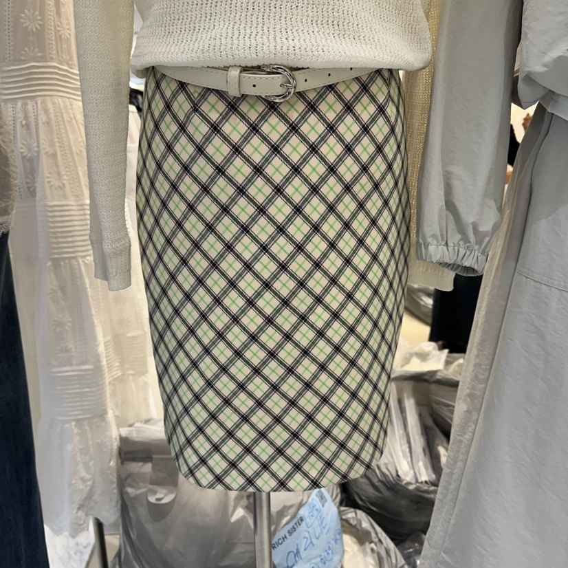 RICH SISTER韓國東大門代購女裝新品推薦半身裙中短裙含腰帶RICH SISTER半身裙/中短裙