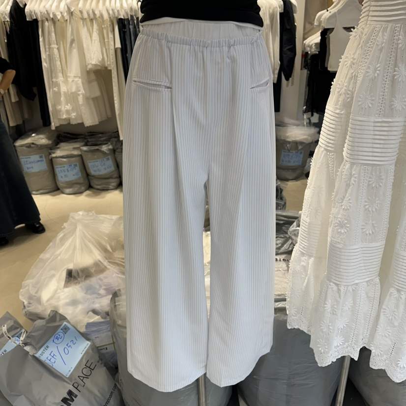 RICH SISTER韓國東大門代購女裝新品職業人氣休閑褲條紋RICH SISTER休閑褲