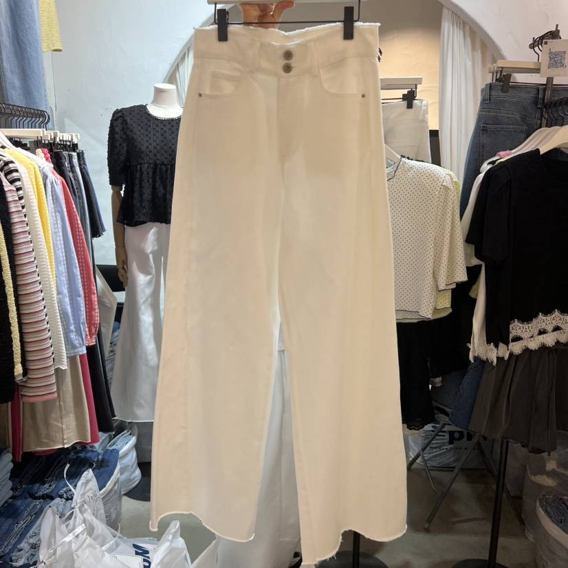 OZ韓國直郵實拍女士新品職業熱賣休閑26春夏推薦人氣牛仔褲OZ.ounce牛仔褲