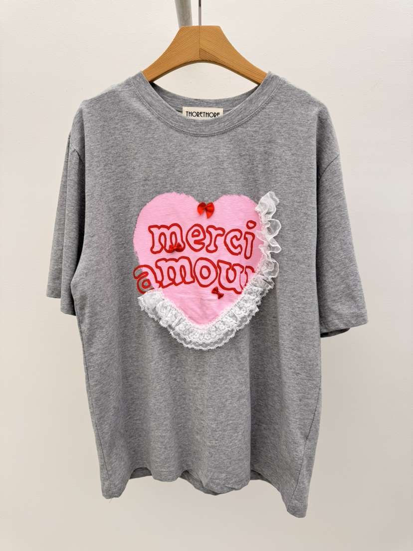 THORE韓國東大門直郵女裝新品熱賣職業休閑時尚26春夏T恤THORET恤