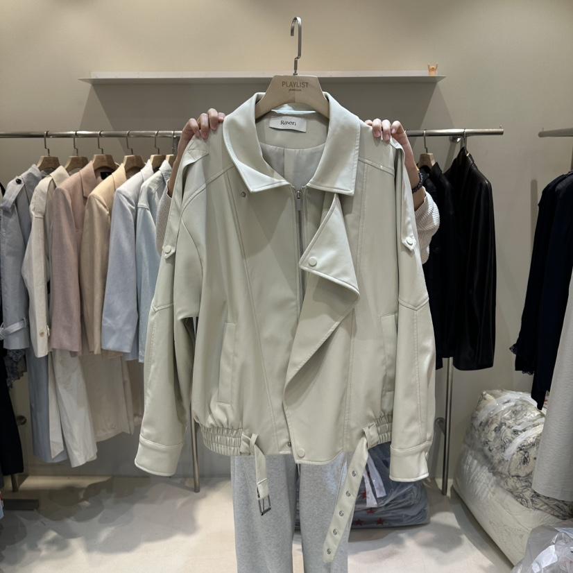 HER/PLAYLIST韓國直郵實拍女裝新品職業推薦人氣休閑夾克HER/PLAYLIST夾克