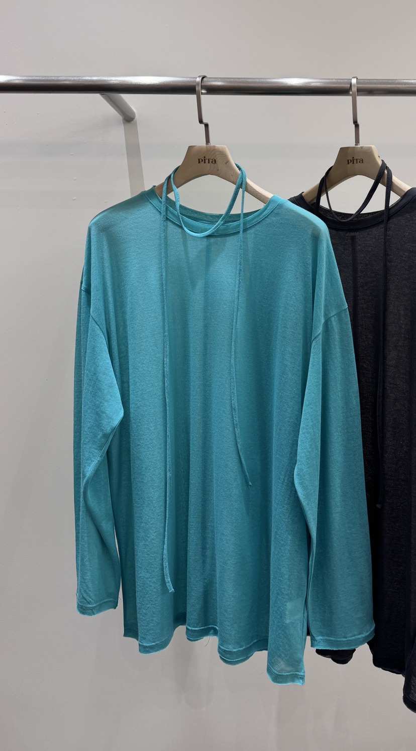 PITA/THEVERLIN韓國東大門代購女裝新款休閑長袖T恤寬松PITA/THEVERLIN長袖T恤