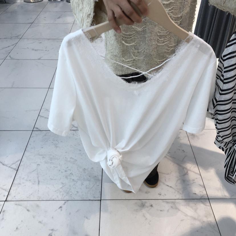 DREAM GIRIS/HOT PLACE韓國東大門代購女裝新款熱賣T恤蕾絲DREAM GIRIS/HOT PLACET恤