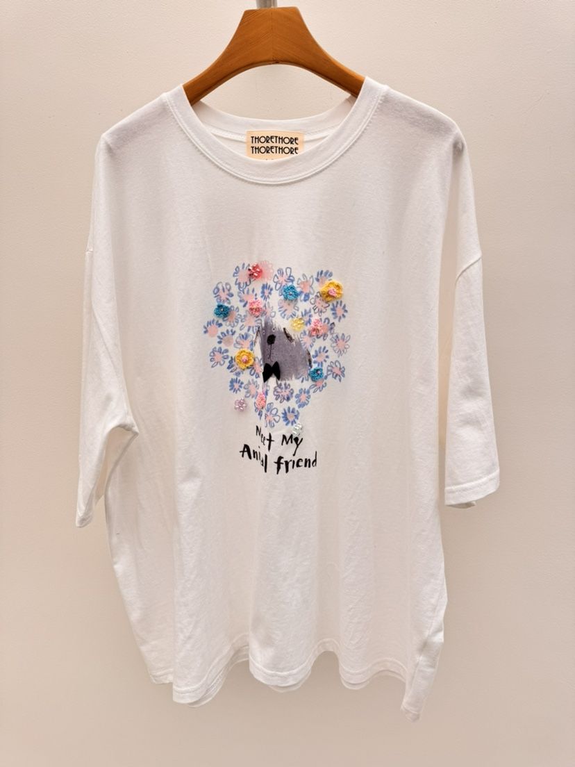 THORE韓國直郵女士新品熱賣職業休閑人氣推薦時尚26春夏T恤THORET恤