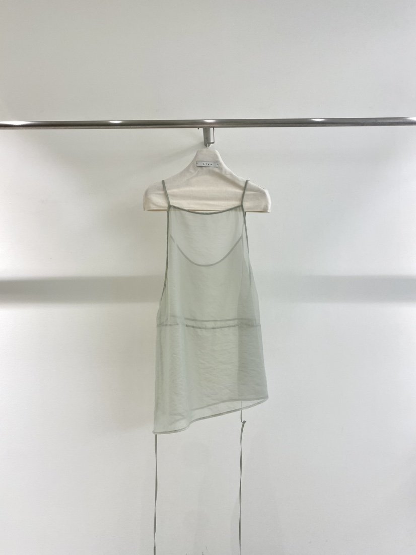 1968韓國東大門代購女裝新品26春夏職業熱賣吊帶背心歐根紗1968/YEOUYA吊帶/背心