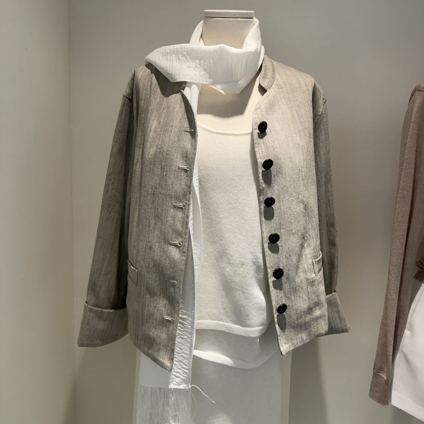 MER韓國直郵實拍女裝新品26春夏職業熱賣推薦休閑人氣夾克MER/ANGELO BIANCO夾克