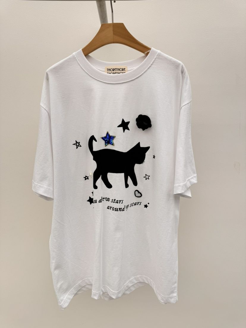 THORE韓國直郵實拍女裝新品推薦人氣26春夏時尚熱賣休閑T恤THORET恤