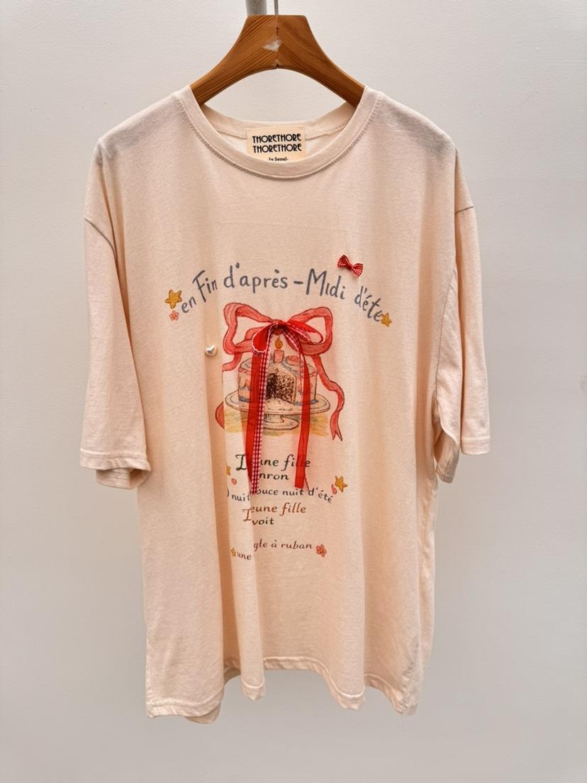 THORE韓國東大門直郵女士新款26春夏人氣推薦熱賣時尚T恤THORET恤