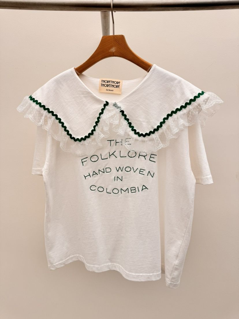 THORE韓國直郵實拍女士新款推薦時尚熱賣職業休閑襯衫蕾絲衫THORE襯衫/蕾絲衫