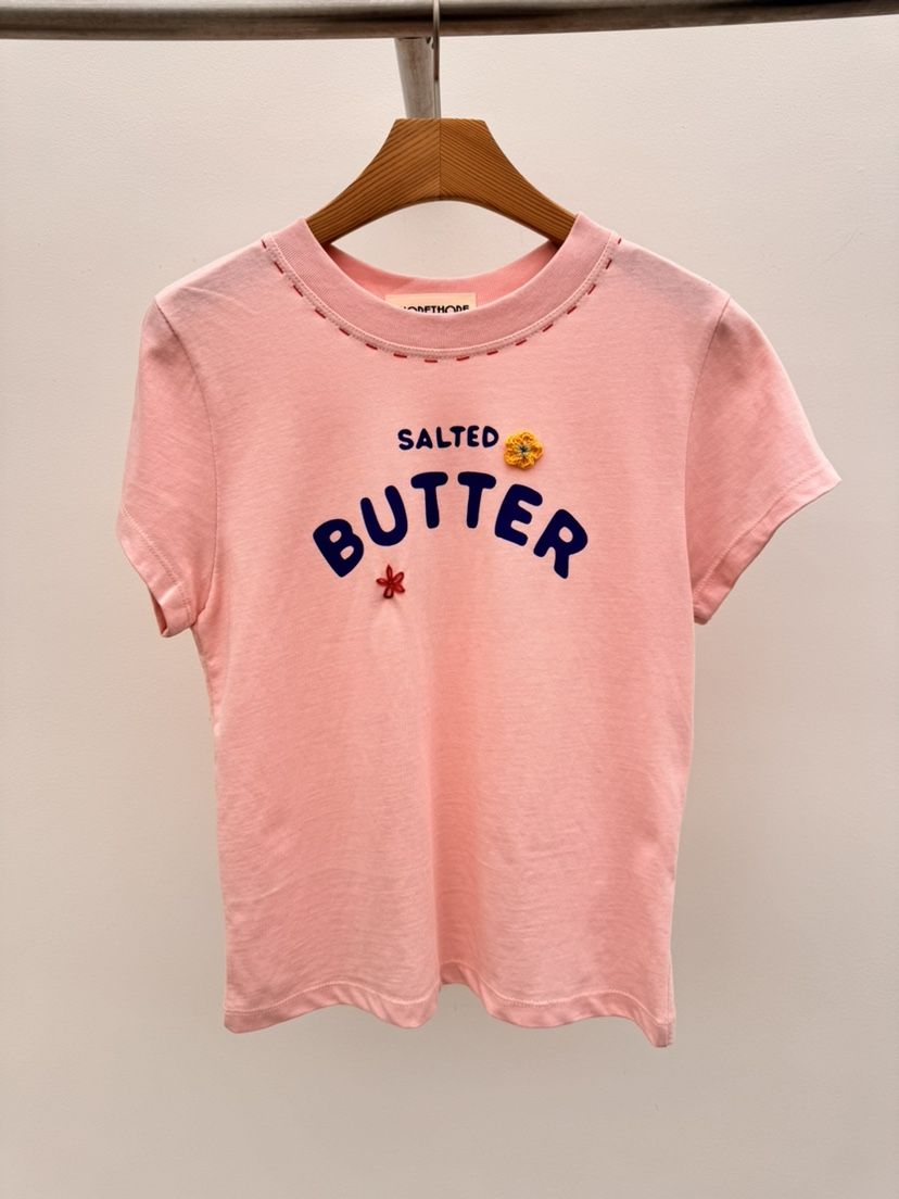 THORE韓國直郵實拍女裝新款時尚休閑人氣熱賣職業26春夏T恤THORET恤