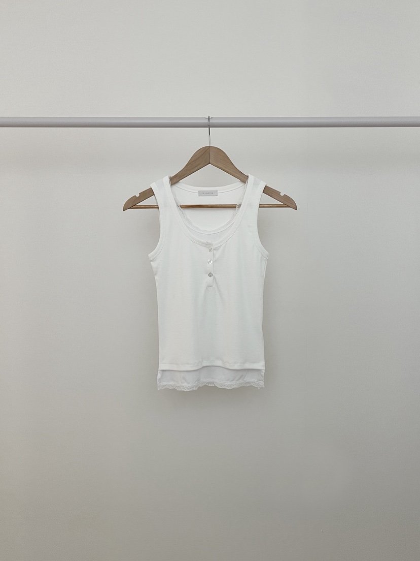 RE:OPENING韓國東大門代購女裝新款26春夏吊帶背心假兩件RE:OPENING吊帶/背心