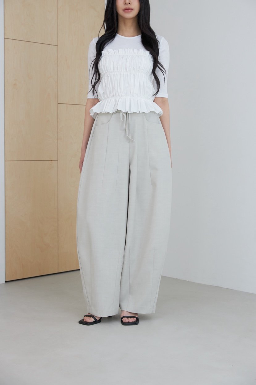 LE-PPL韓國直郵女裝新品職業26春夏推薦熱賣時尚人氣休閑褲LE-PPL休閑褲