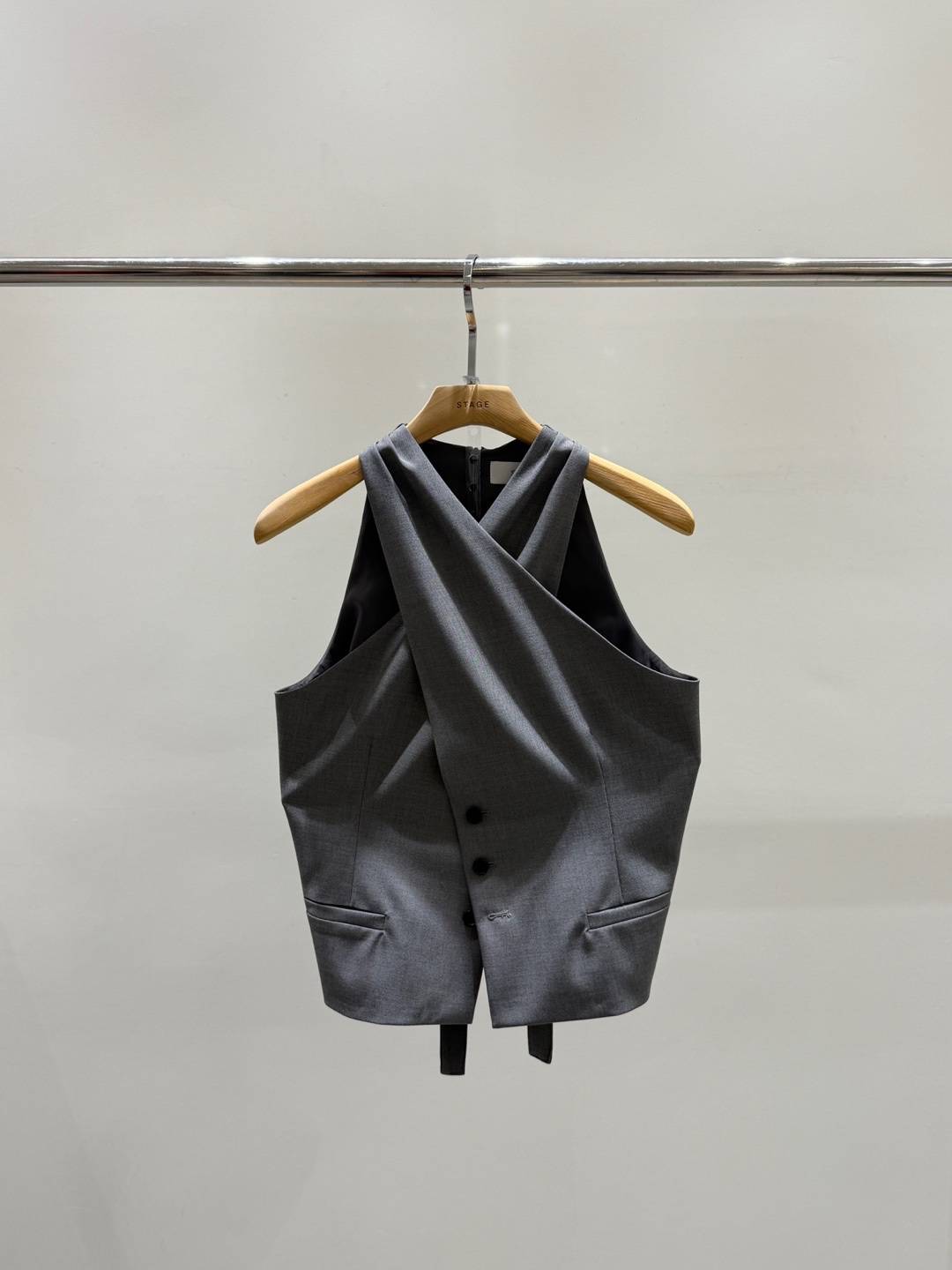 STAGE韓國直郵實拍女裝新品職業26春夏推薦時尚人氣熱賣馬甲STAGE馬甲