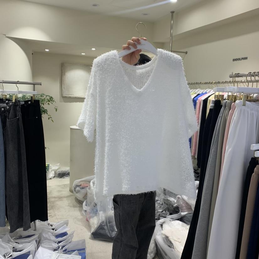 ENDOLPHIN韓國直郵女士新品時尚人氣26春夏休閑職業推薦T恤ENDOLPHINT恤