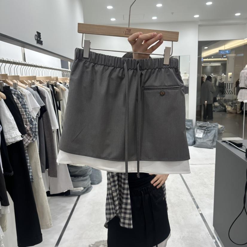 THE VALUE韓國直郵女裝新品熱賣職業時尚26春夏人氣短裙THE VALUE短裙