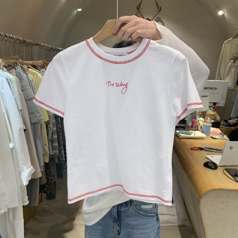 BLACKFRIDAY韓國直郵實拍女士新品推薦休閑26春夏時尚T恤BLACK FRIDAYT恤