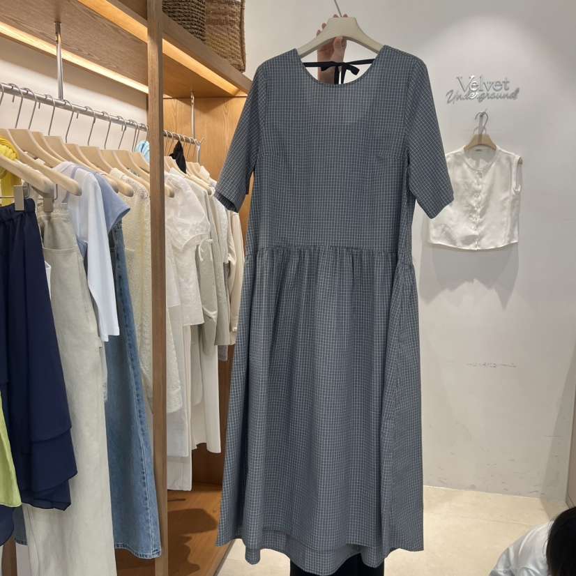 VELVET UNDERGROUND韓國東大門代購女裝新款休閑職業連衣裙VELVET UNDERGROUND連衣裙
