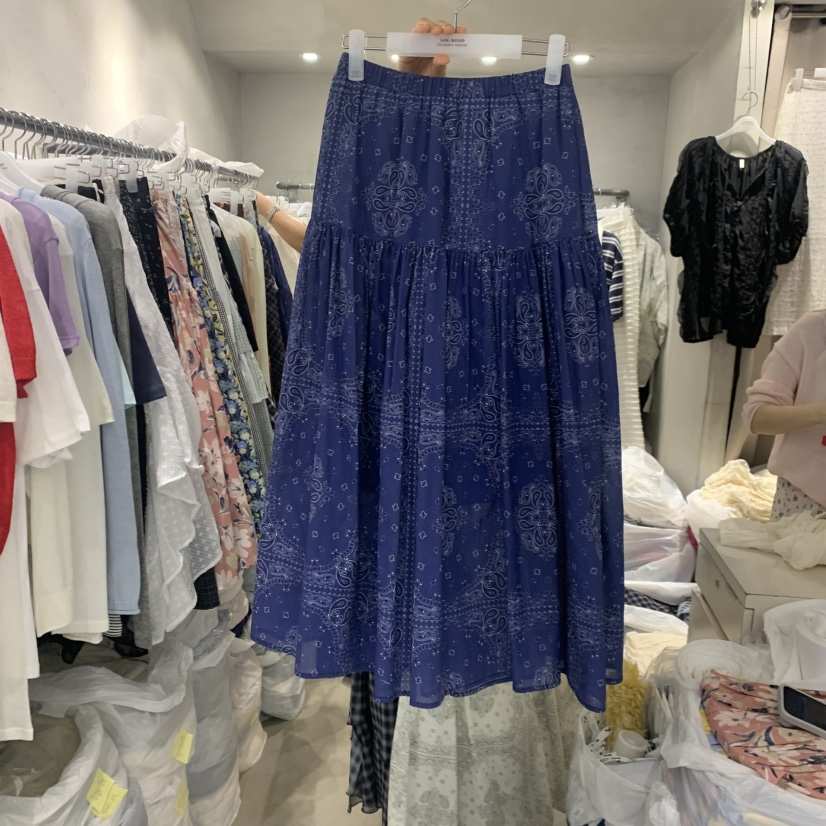 LOGROAD韓國東大門代購女士新款熱賣時尚人氣半身裙中短裙LOG ROAD半身裙/中短裙