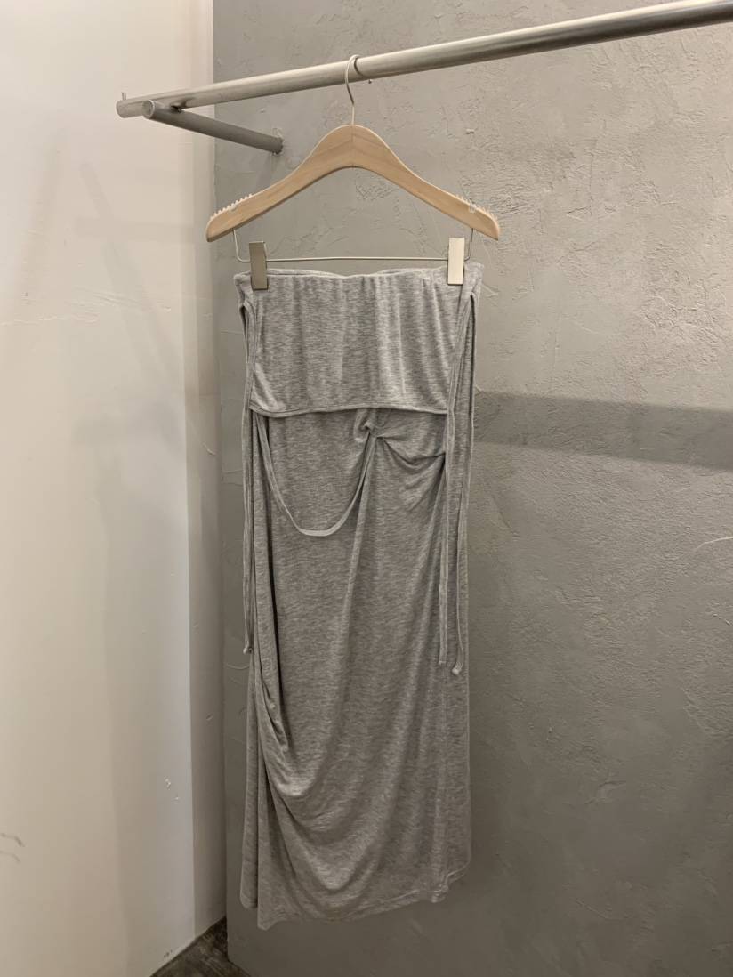 MOSAIC韓國代購女裝新品休閑職業熱賣26春夏推薦長裙不對稱MOSAIC長裙