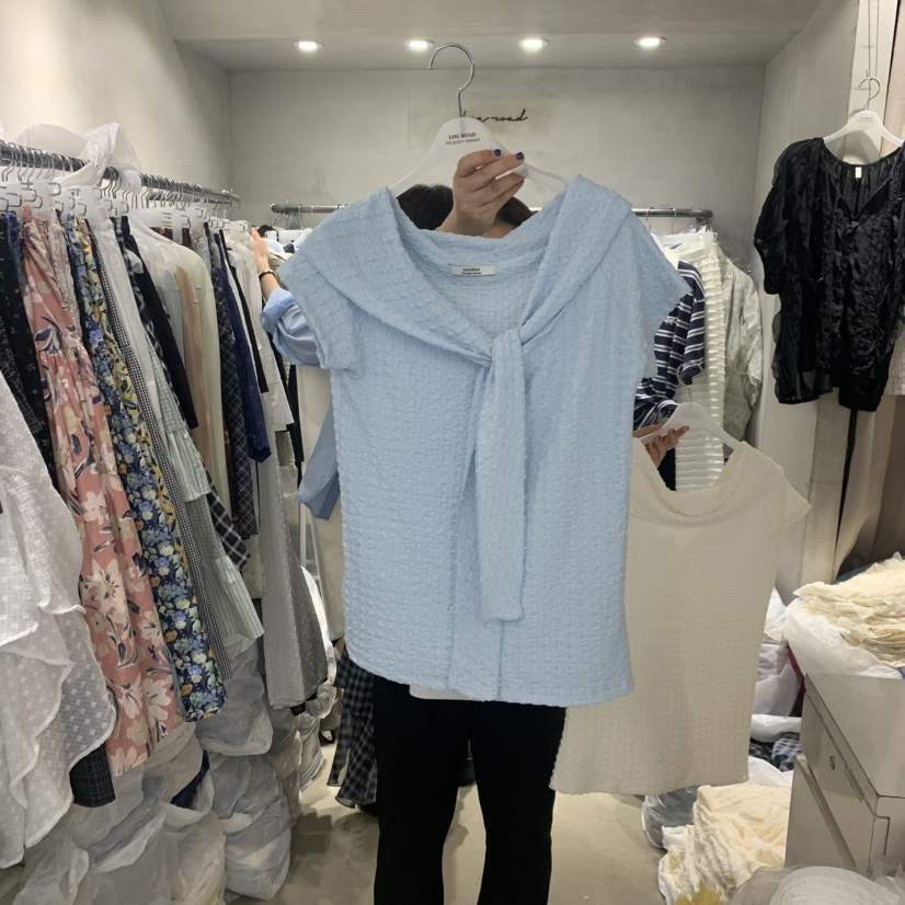 LOGROAD韓國直郵實拍女裝新款26春夏熱賣職業休閑時尚T恤LOG ROADT恤