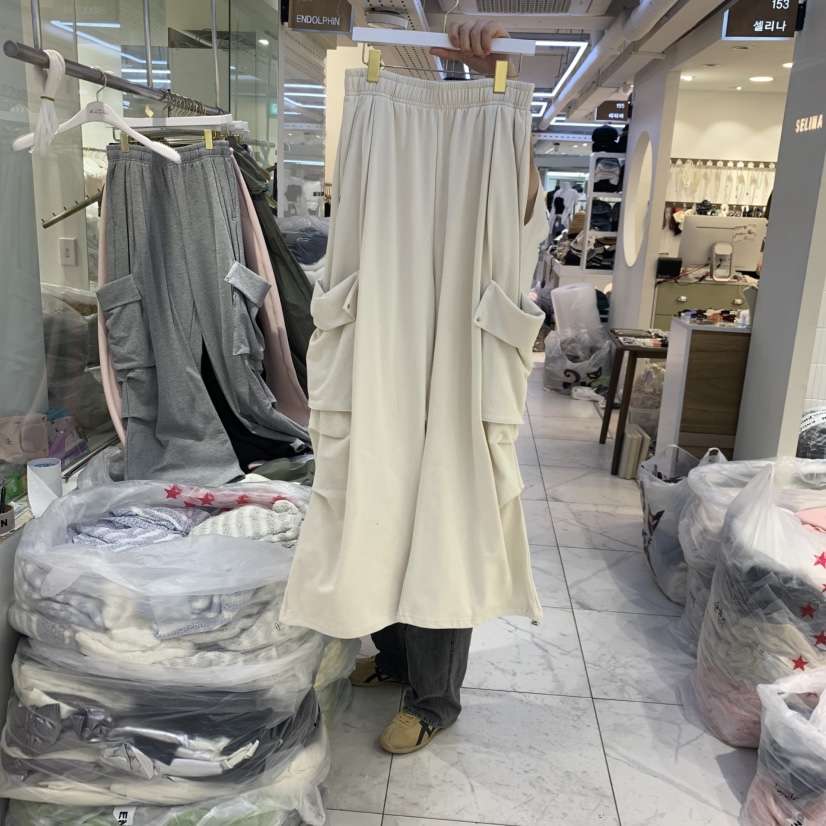 ENDOLPHIN韓國東大門直郵女裝新品人氣職業時尚休閑褲口袋ENDOLPHIN休閑褲